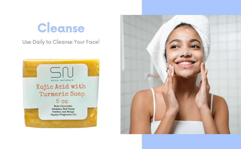 Kojic Acid with Turmeric Soap, K Beauty, 5 oz