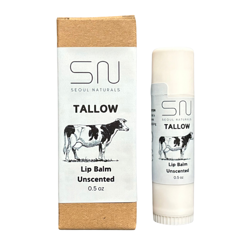 Tallow Lip Balm, K Beauty, 0.5 oz
