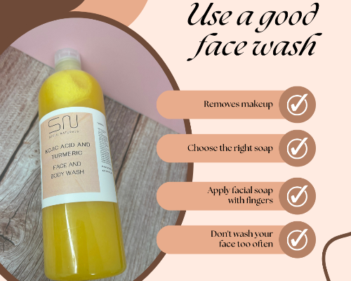 Kojic Acid and Turmeric Face and Body Wash, Brightening, Revitalizing, Hydrating, Natural, K Beauty