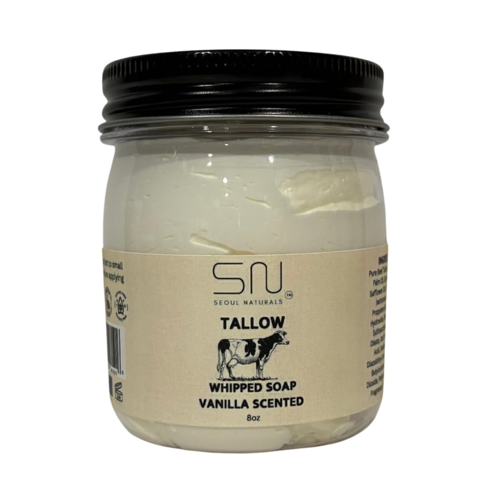 Whipped Tallow Soap, K Beauty, 8oz