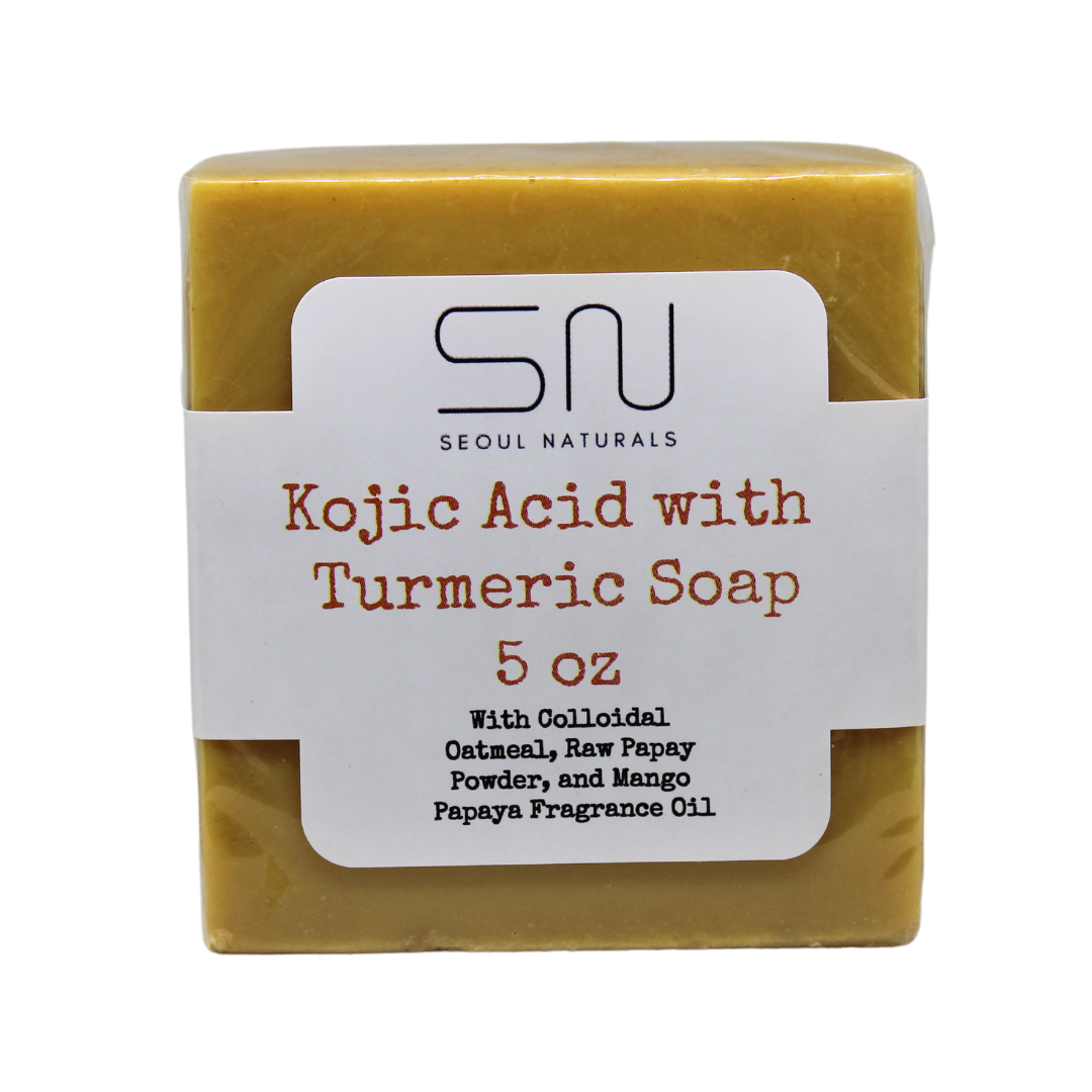 Kojic Acid with Turmeric Soap, K Beauty, 5 oz