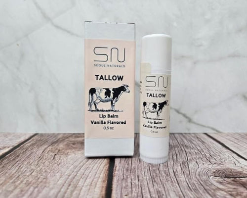 Tallow Lip Balm, K Beauty, 0.5 oz