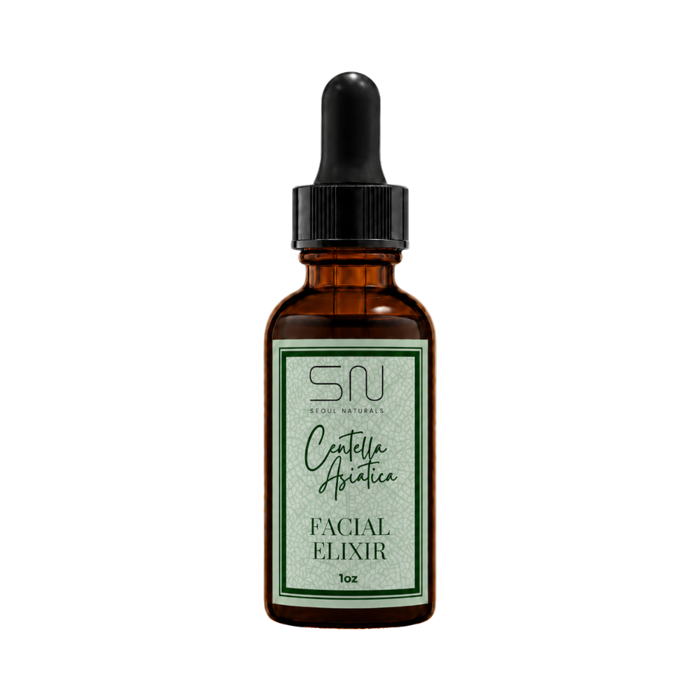 Seoul Naturals Facial Elixir with Centella Asiatica, K Beauty, 1 fl oz