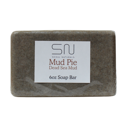 Seoul Naturals Mud Pie Dead Sea Mud Soap, Fruit Nectar Scented, k beauty, 6 oz