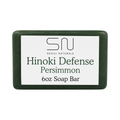 Seoul Naturals Hinoki Defense Persimmon Bar Soap with Persimmon Leaf Extract, Persimmon Tannins and Hinoki Oil, Woodsy Deodorizing Body Soap, k beauty inspired, 6oz