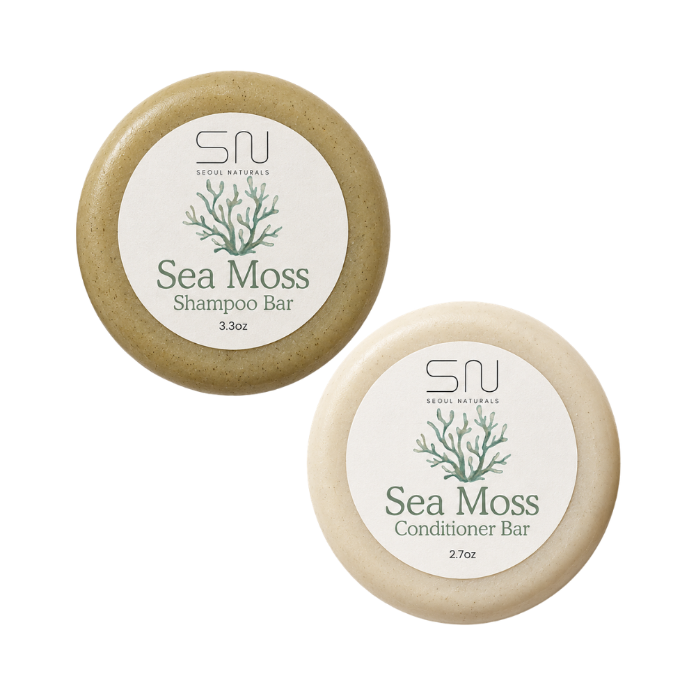 Limited Edition Sea Moss Shampoo & Conditioner Bar Set