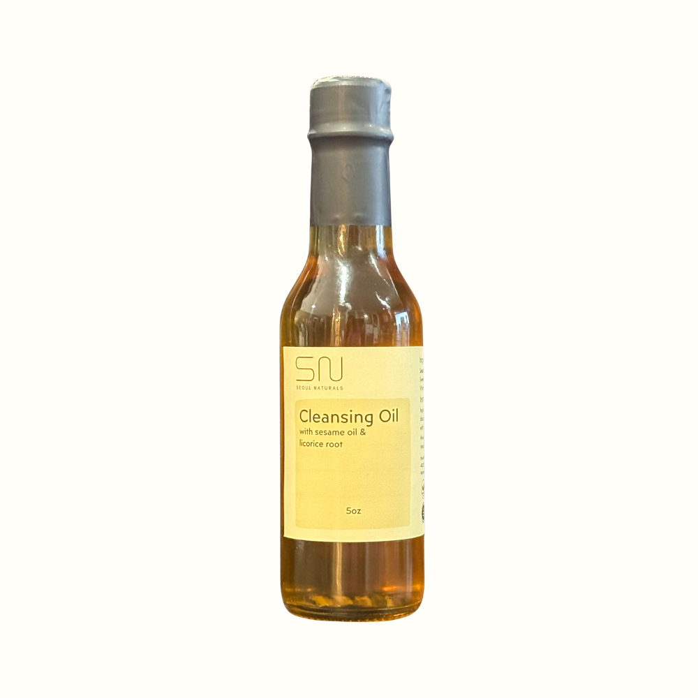 Seoul Naturals Sesame & Licorice Root Cleansing Oil - Lightweight K Beauty Oil Cleanser - 5fl oz