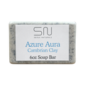 Seoul Naturals Azure Aura Cambrian Blue Clay Soap, Citrus, Ginger, Sandalwood, and Vetiver, 6 oz