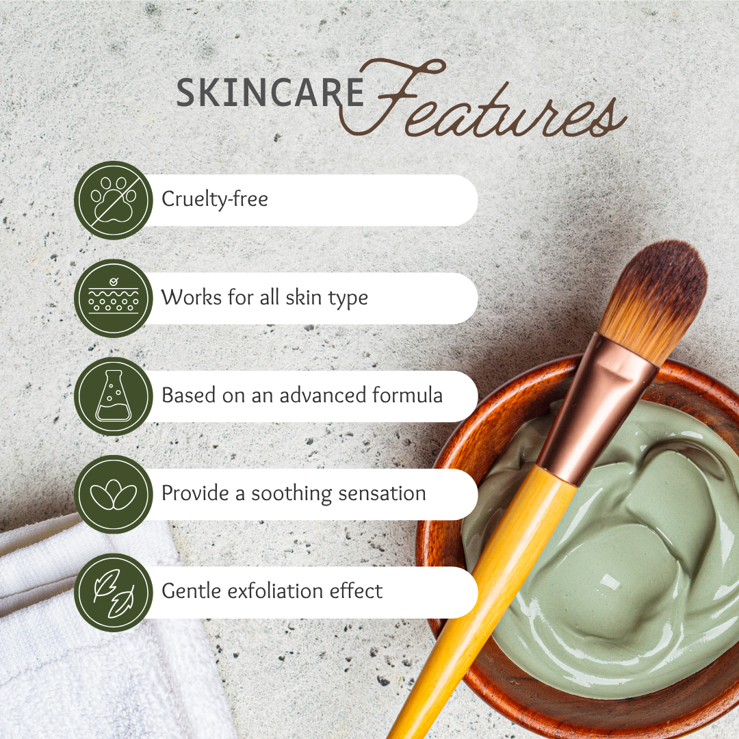 Seoul Naturals Mung Bean Face Mask Powder, 100% Natural Ingredients, K Beauty, 4fl oz