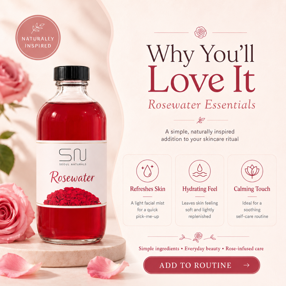 Rosewater, 8oz