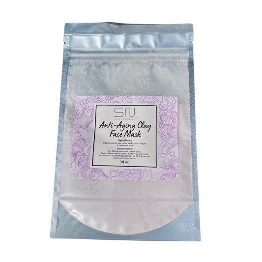 Seoul Naturals Brazillian Clay Face Mask Powder, 100% Natural Ingredients, K Beauty, 3fl oz