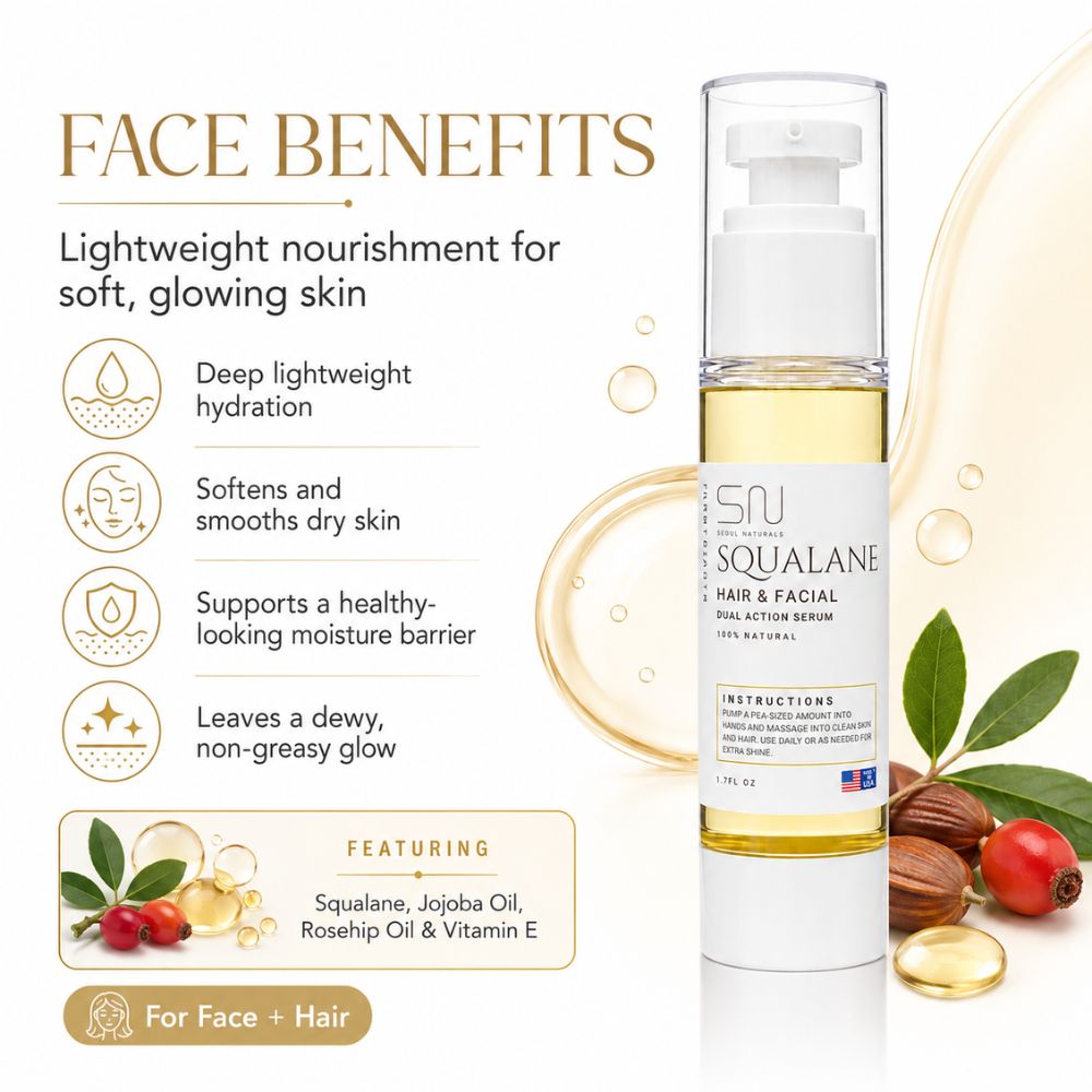 Squalane Dual Action Serum, 1.7 fl oz