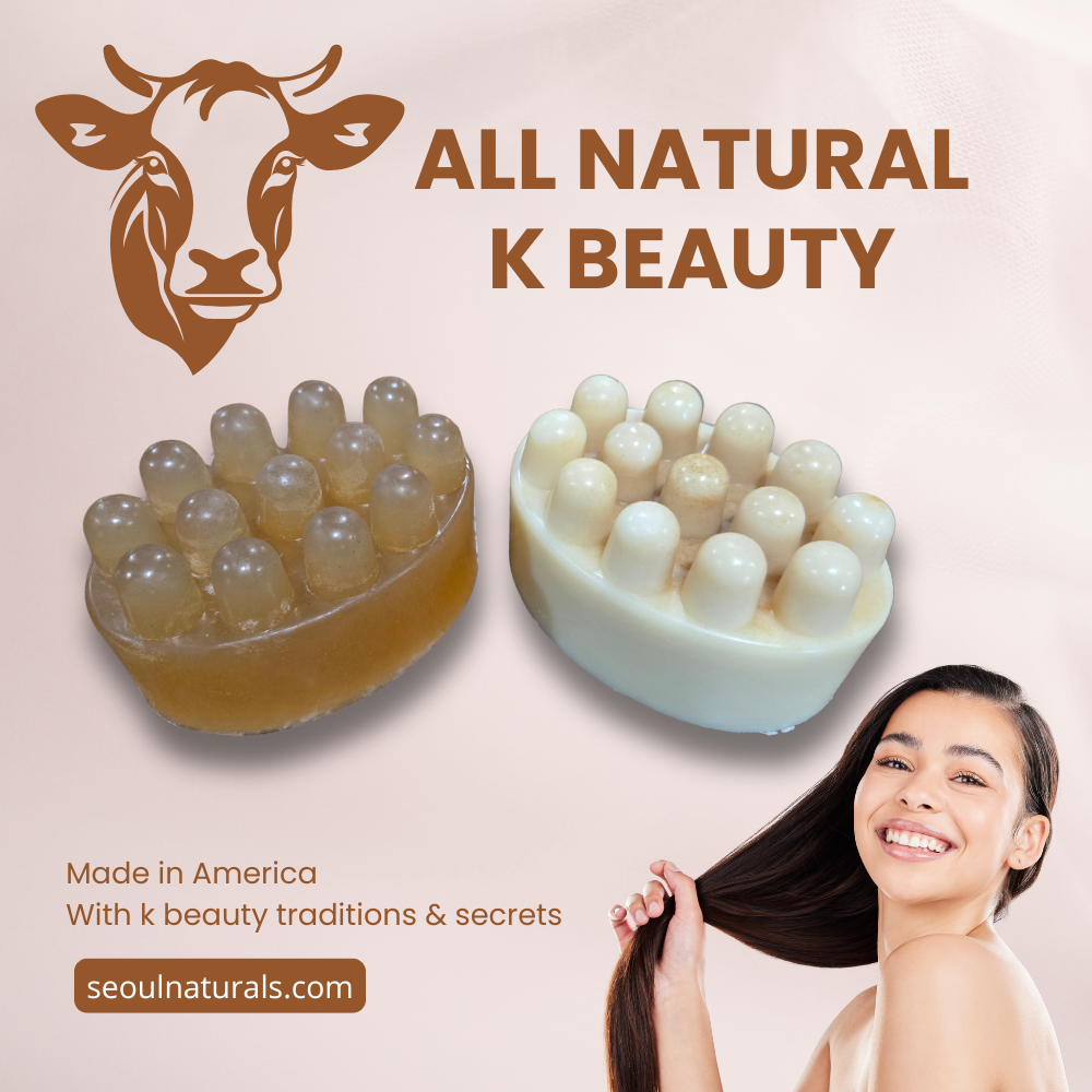 Tallow Shampoo Bar, 100% Natural, K Beauty, 5 oz