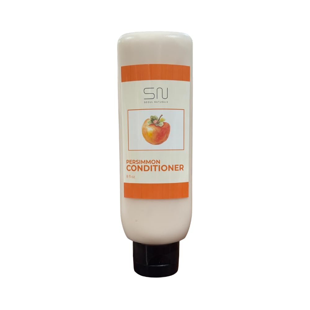 Seoul Naturals Persimmon Conditioner, Deodorizing and Nonenal Odor Eliminating, Deeply Nourishing, k beauty inspired, 8 fl oz