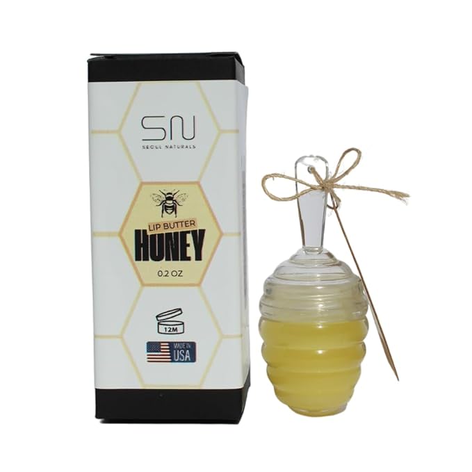 Seoul Naturals Honey Tallow Lip Butter, 100% Natural Ingredients, K Beauty, 0.2fl oz