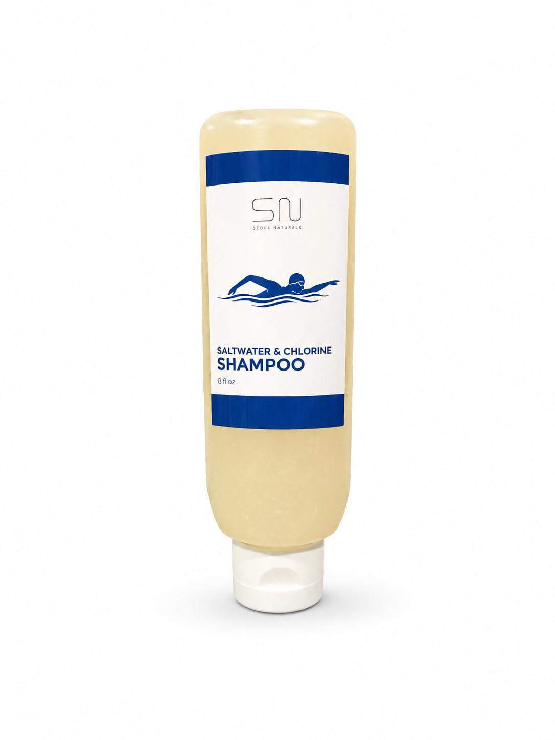 Seoul Naturals Saltwater & Chlorine Shampoo, Clarifying Shampoo for Buildup Removal, 8 fl oz