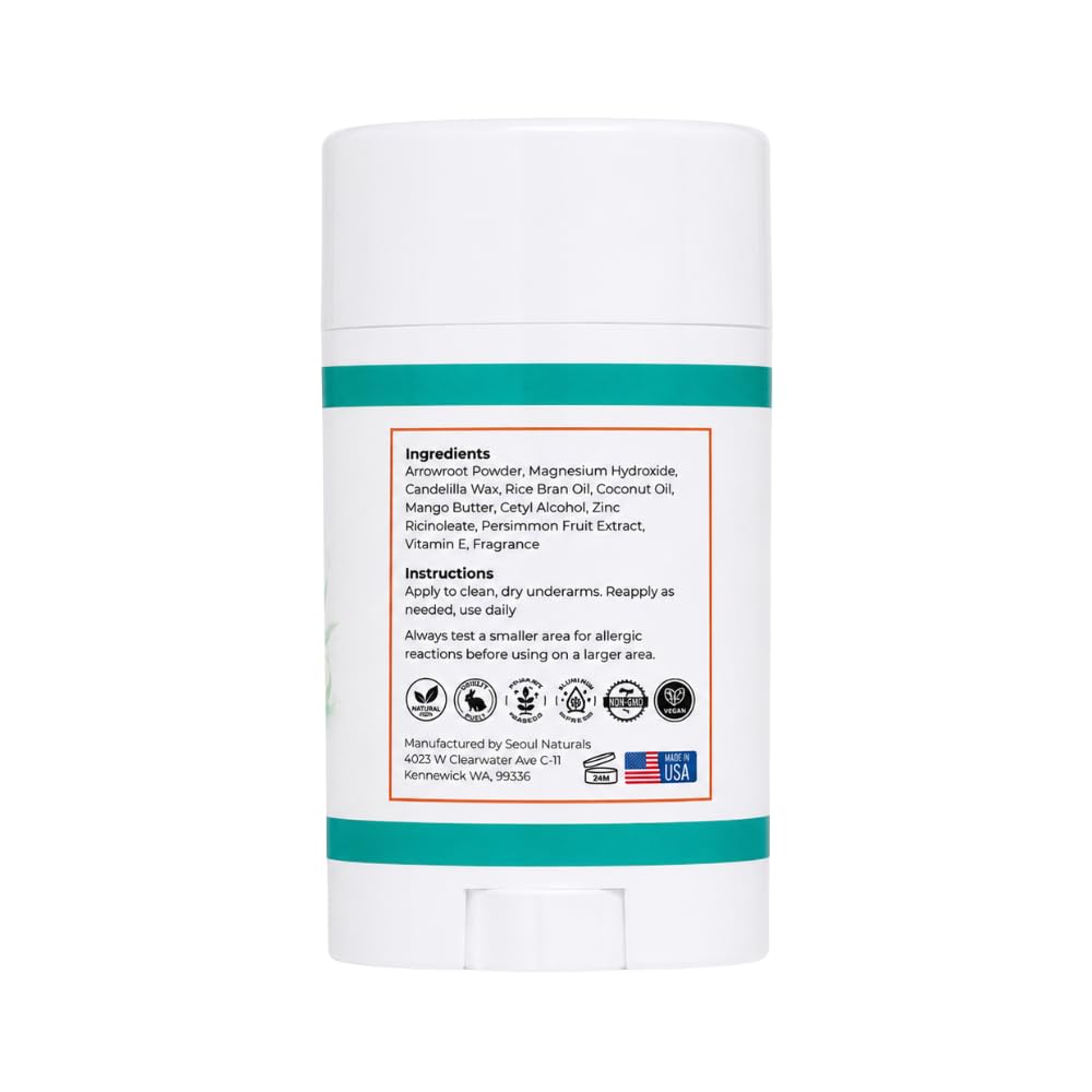 Seoul Naturals Persimmon Deodorant, k beauty, 2.65 oz