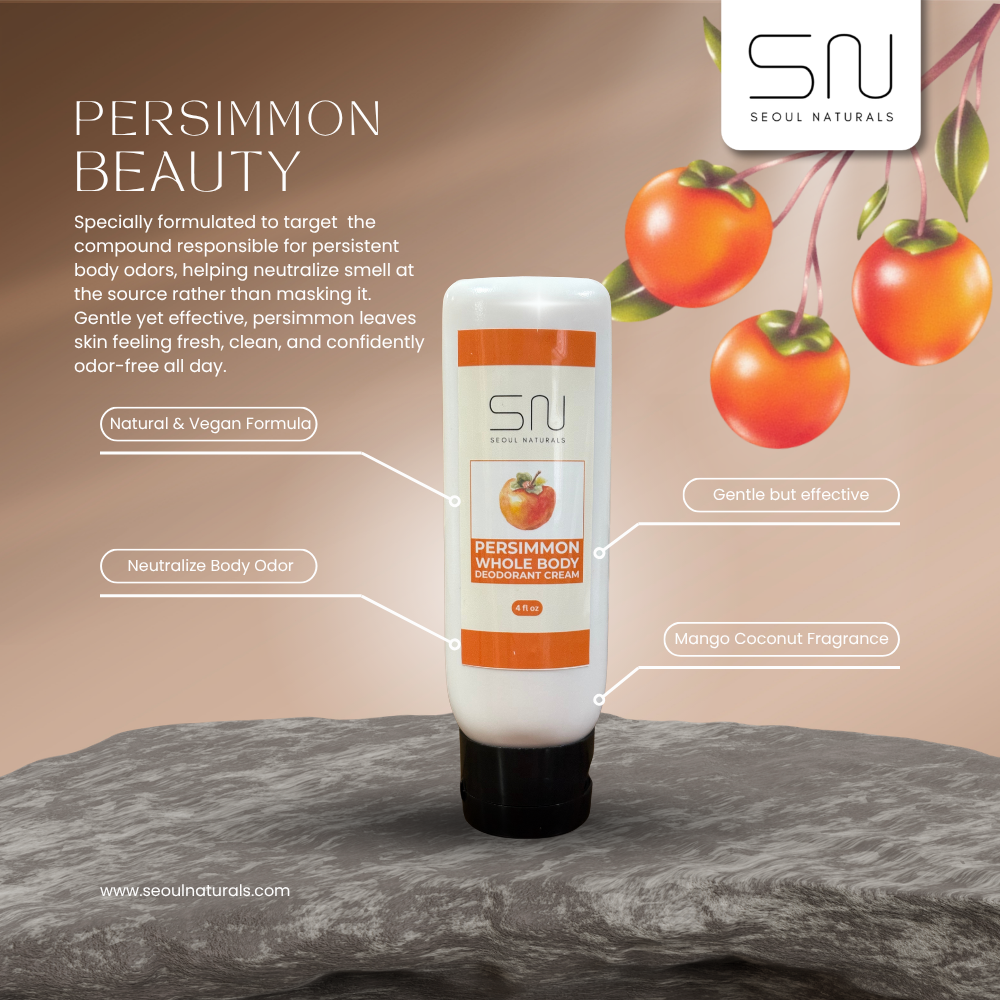 Persimmon Whole Body Deodorant Cream, 4fl oz