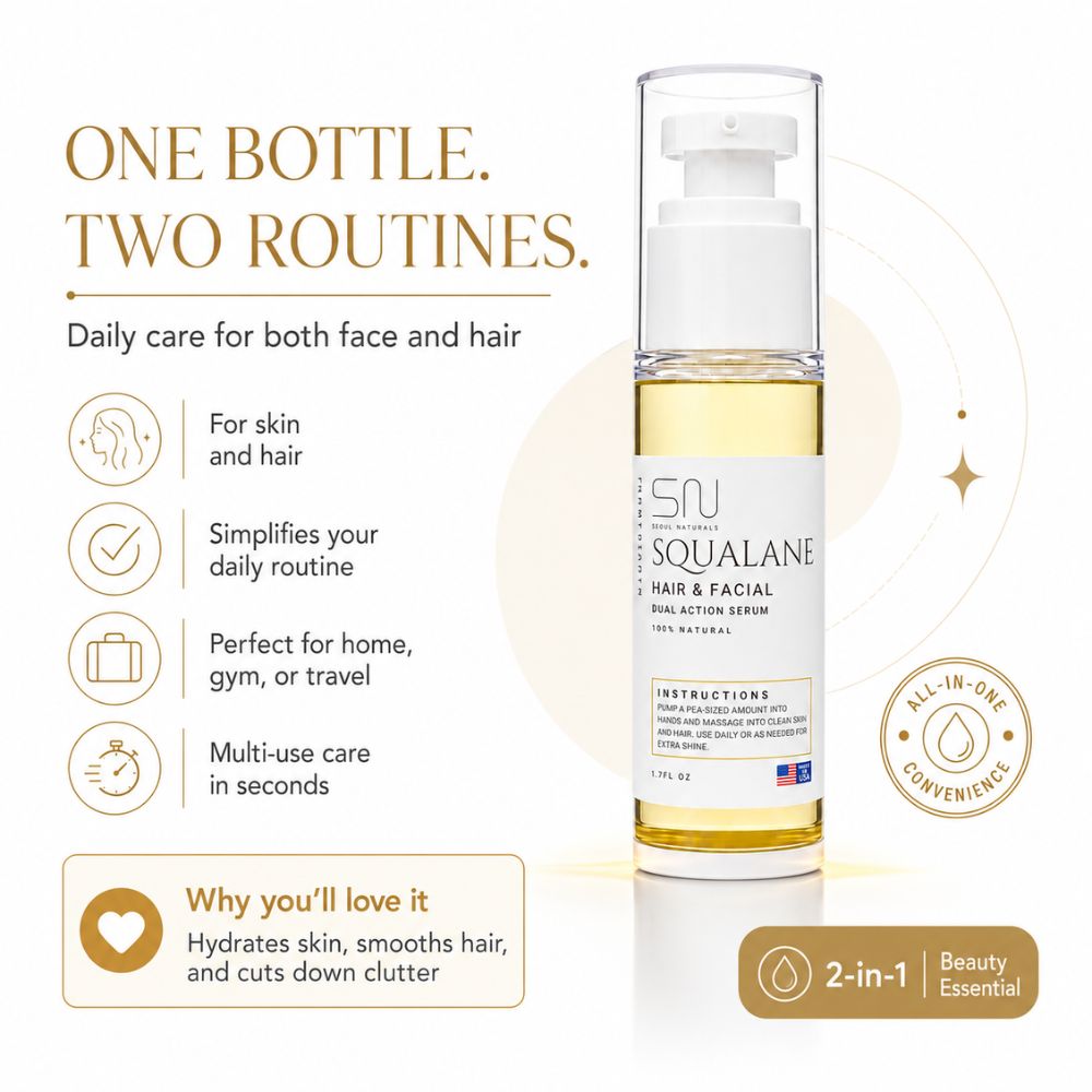 Squalane Dual Action Serum, 1.7 fl oz