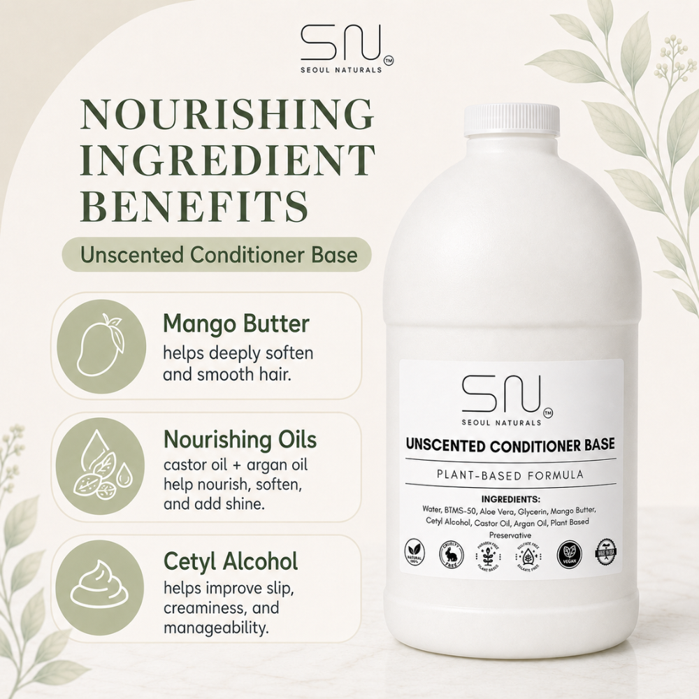 Seoul Naturals Unscented Conditioner Base