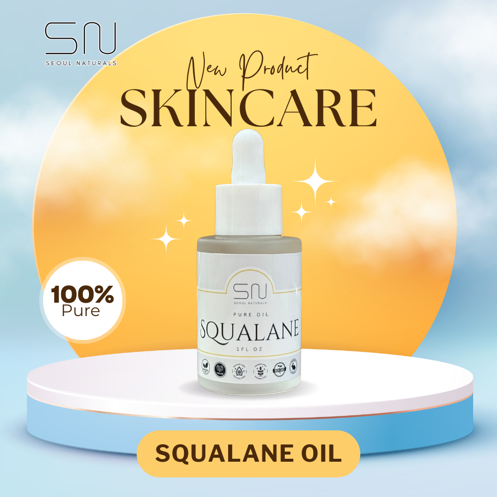 100% Pure Squalane Oil for Face, Hair & Skin, 1fl oz
