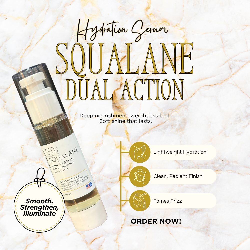 Squalane Dual Action Serum, 1.7 fl oz