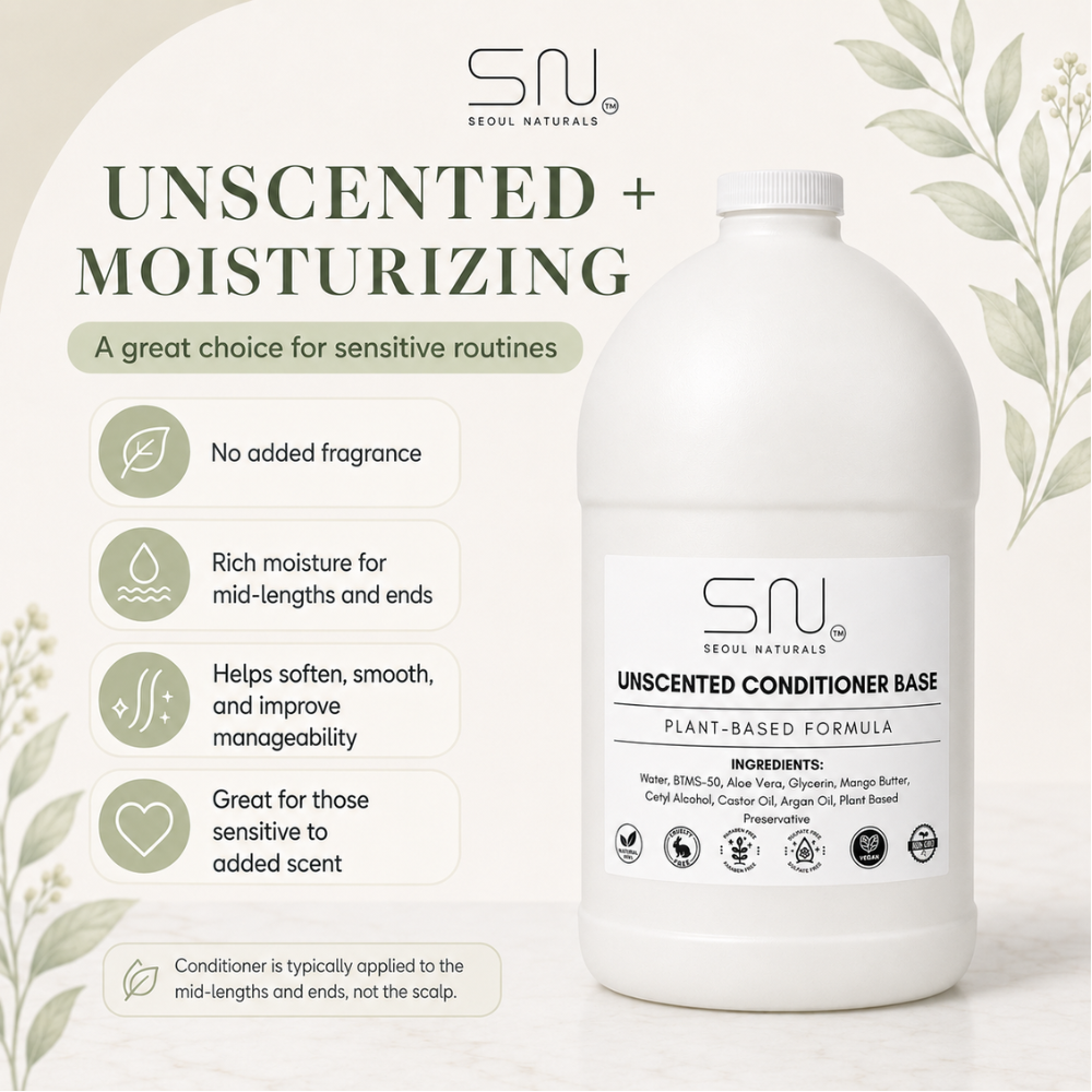 Seoul Naturals Unscented Conditioner Base