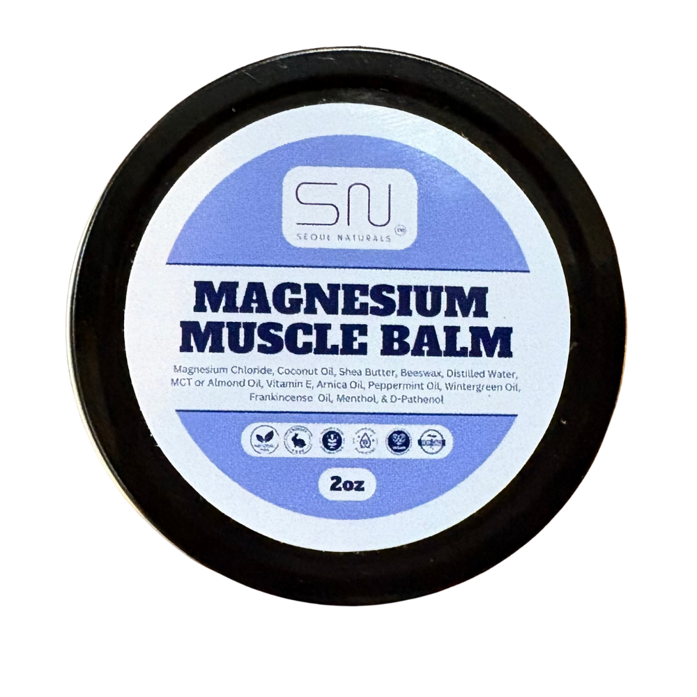 Magnesium Muscle Relief Balm, K Beauty, 2oz