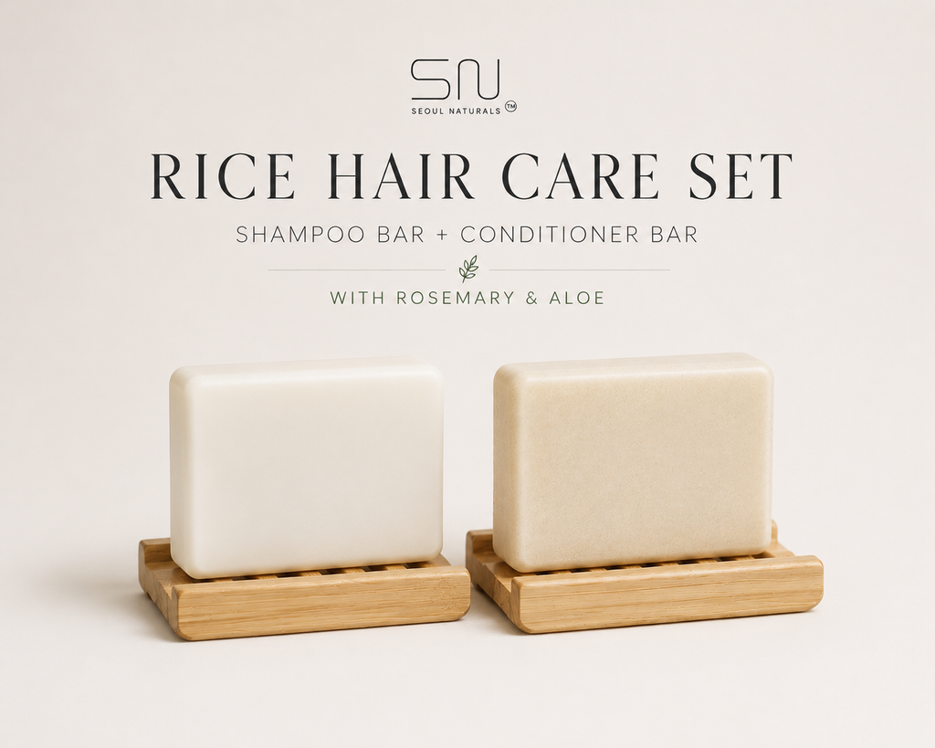 Seoul Naturals Rice Shampoo and Conditioner Set, Solid Shampoo & Conditioner Bar, Wooden Soap Saver Included Active Listed on May 28, 2026