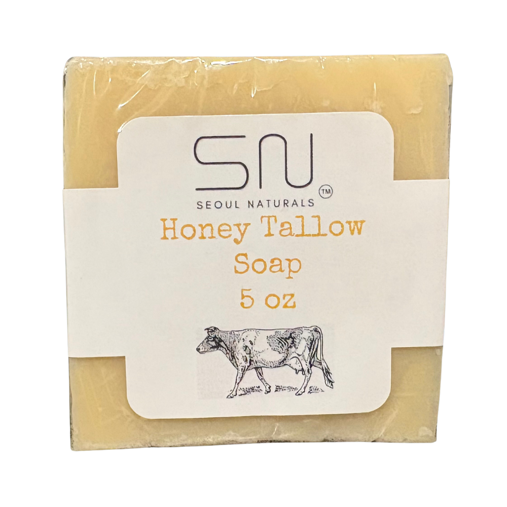 Honey Tallow Soap, K Beauty, 5oz