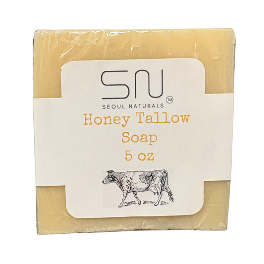Honey Tallow Soap, K Beauty, 5oz