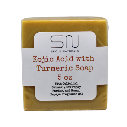 Kojic Acid with Turmeric Soap, K Beauty, 5 oz